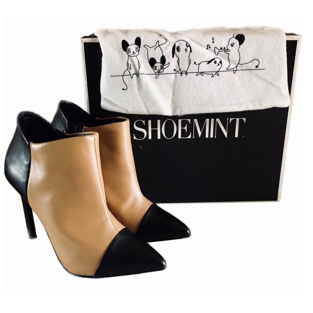 Sea of Shoes Booties Heels Shoe Mint Limited Edition Sz 6 in Box
